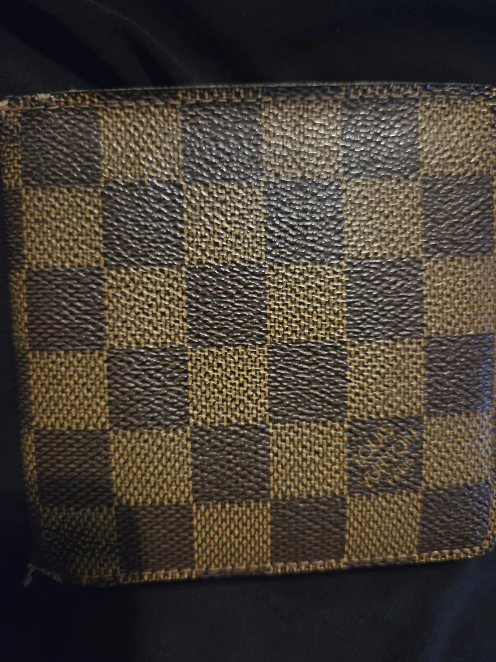 Louis Vuitton Brown Checkered Card Holder - Damier Canvas